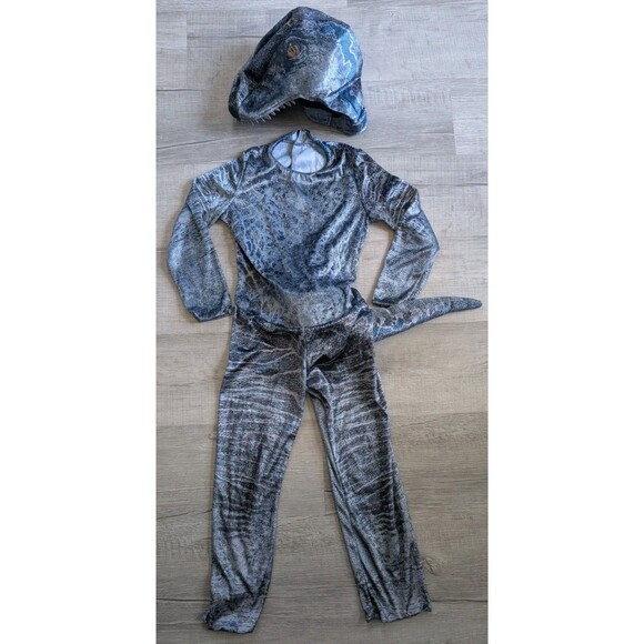 Jurassic World Dinosaur Blue Child Halloween Costume Kids Size Large - Picture 1 of 10